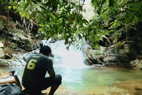 Langkawi Hidden Waterfall Hiking Tour with Thai Island Views
