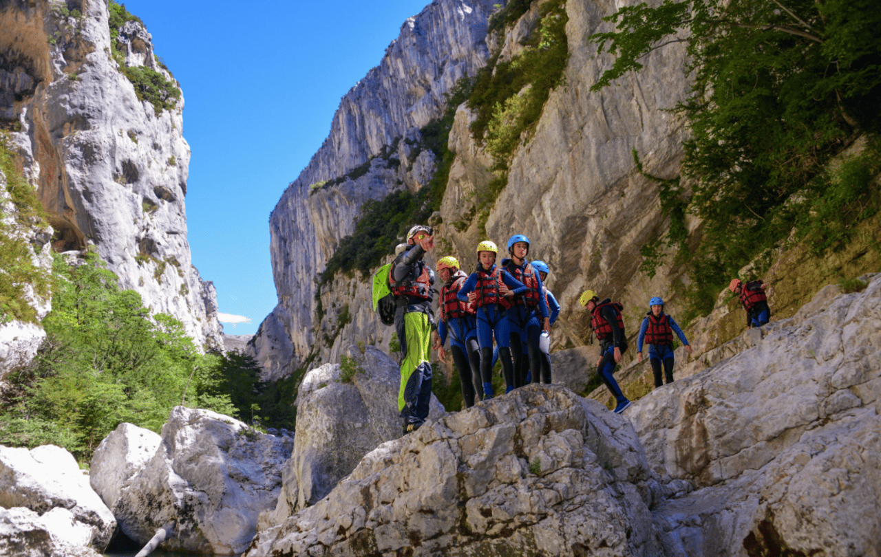 Castellane: Verdonschlucht – Wanderung im Couloir Samson
