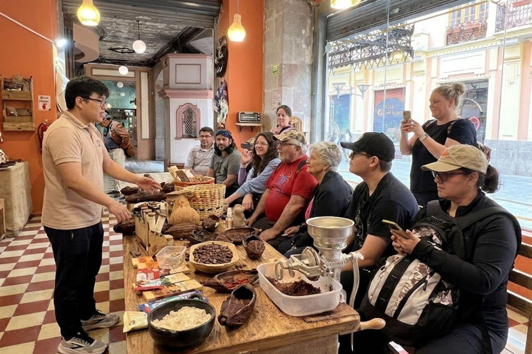 Quito: Immersive Historic Center, Sightseeing Tour, and Cocoa Food Tasting Quito: Immersive Historic Center, Sightseeing Tour, and Cocoa Tasting