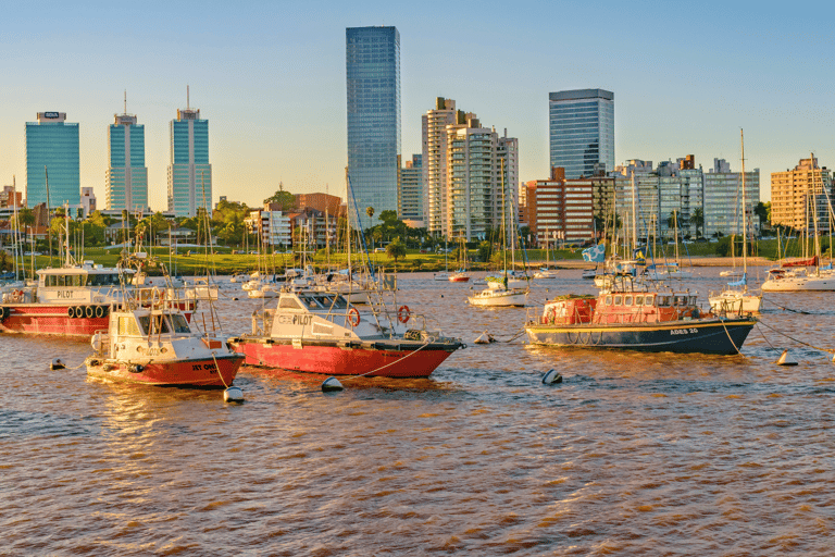 Montevideo : Croisière commentée à vélo pour les passagers de la croisière