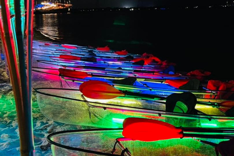 Panama City Beach: Glow Night Clear Kayak Adventure Tour