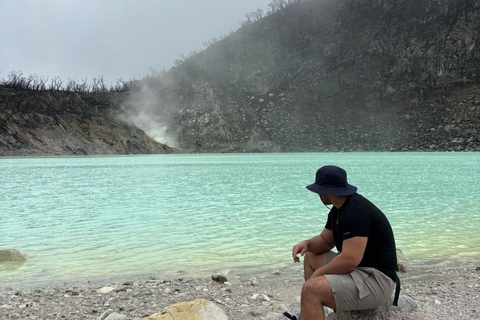 Bandung;White Crater,Hot Springs,Tea n strawberry plantation