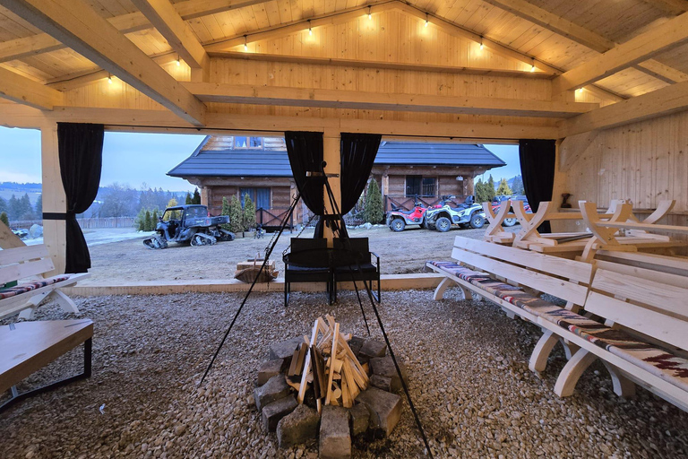 Kraków: Quad & Shooting Adventure + Zakopane Thermal Baths Quad/Atv shooting range adventure Zakopane thermal baths