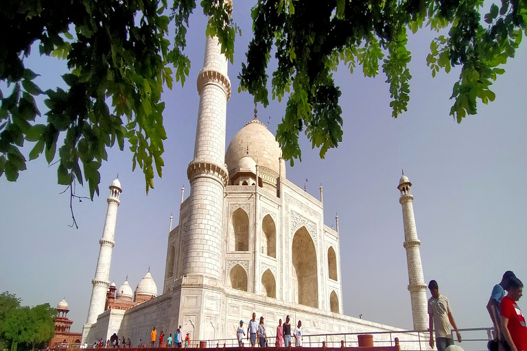 From Delhi : Private Taj Mahal and Agra Fort Trip by Car Tour with Private Ac Car, Guide, Monument entry fees