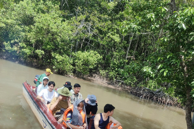 Tour di un giorno della Foresta delle Mangrovie e dell&#039;Isola delle Scimmie di Can Gio