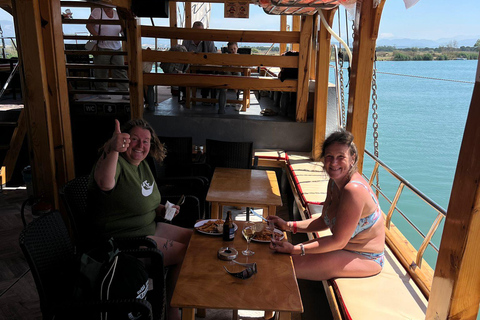 Manavgat River Boat Tour with Bazaar Visit & Waterfall