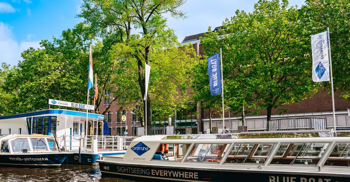 Afbeelding 1 van Amsterdam: grachtenrondvaart en Rijksmuseum