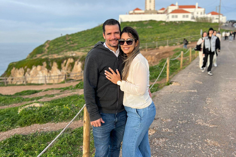 De Lisbonne: excursion d'une journée à Sintra, au palais de Pena et à Cascais