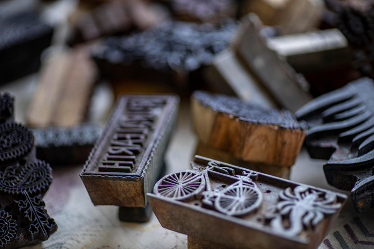 Jaipur: Natürliches Färben, Blockdruck, Tie &amp; Dye Workshop