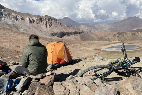 From Santiago: Full-Day High Altitude Andes Bike Adventure