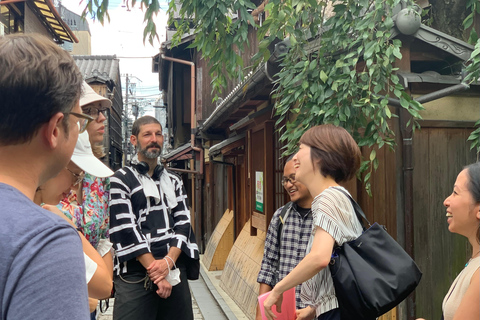 Visite guidée à pied de Gion : Découvrez le monde des geishas