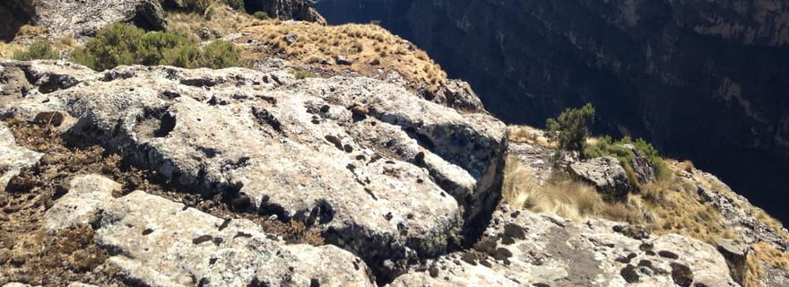 Gonder : 3 nuits - trek dans le Simien, camp Limlimo et château de Gonder