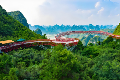 Guilin: Yangshuo Private Day Tour with Ruyi Peak Views