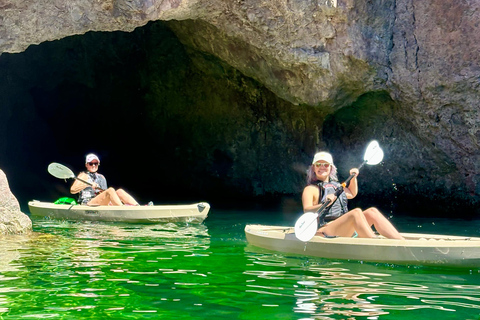 Willow Beach: Half-Day Emerald Cave Kayak Tour- 3 Caves in 1 Early Bird Special: Half-Day Emerald Cave Kayak Tour
