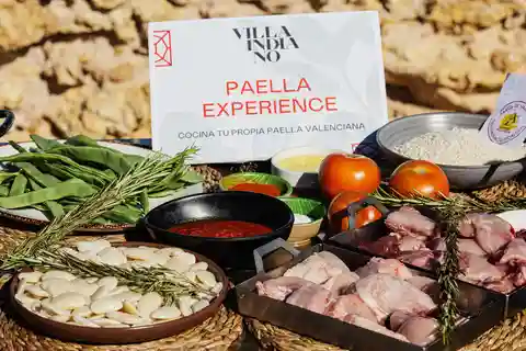 Valencia: Workshop Paella beleven in Villa Indiano
