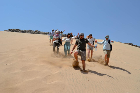 Hurghada: passeio de quadriciclo e visita à MONTANHA DE AREIAATV Sunrise (serviço de busca no hotel em Hurghada)