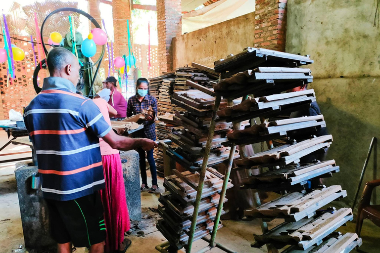 From Negombo: Private Tuk-Tuk Tour to Clay Tile Factory