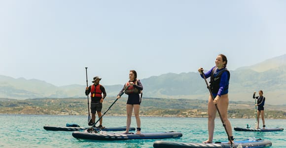 Chania: Stand-Up-Paddleboard-Kleingruppentour
