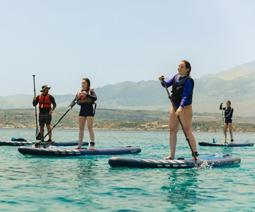 Chania: Stand-Up Paddleboard Small Group Tour