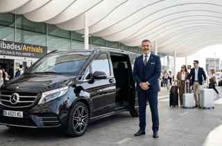 Barcelona: Privater Transfer zwischen Flughafen BCN und Stadtzentrum