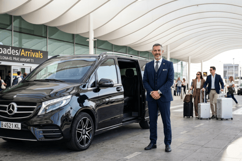 Barcelona: BCN Airport Private Transfer to/from City Center Departure: Hotel in Barcelona city center to BCN Airport