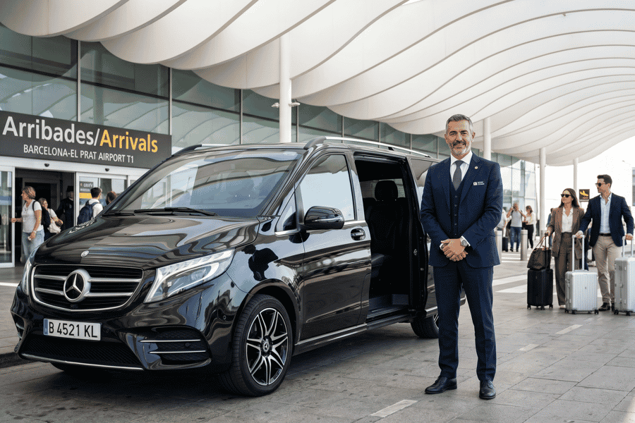 Barcelona: Privater Transfer zwischen Flughafen BCN und Stadtzentrum. Foto: GetYourGuide