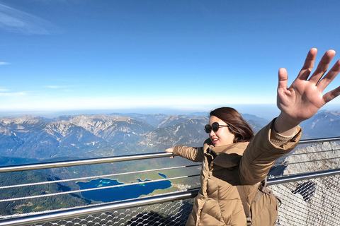 Au départ de Munich : Visite privée de la Zugspitze avec déjeuner