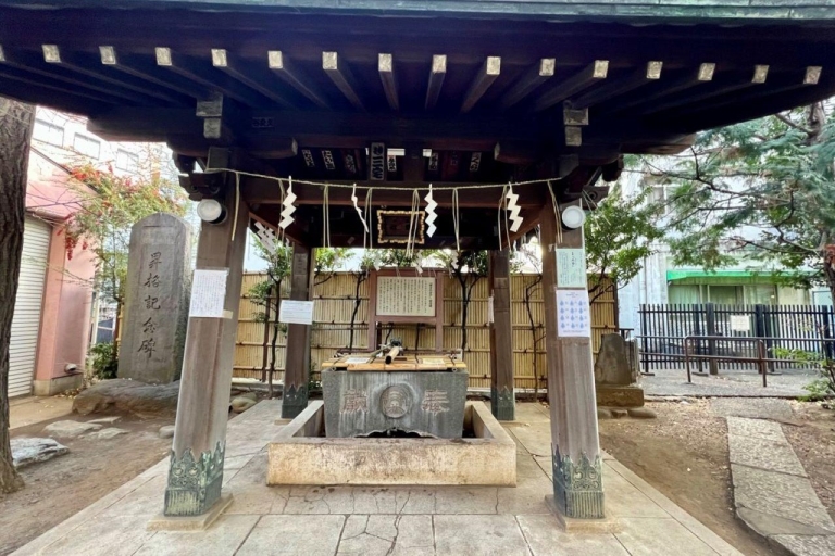 Natto experience and shrine tours to get to know people 1 Hour Natto Eating Challenge and Visiting Local Shrines