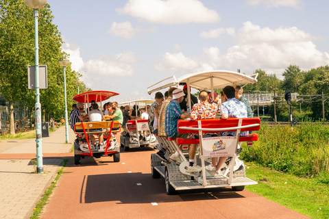 Amsterdam: Excursión en Bicicleta por Holanda con Bar a BordoTour en bicicleta de cerveza holandesa - Compartido