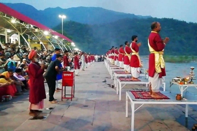 From Delhi: Private Rishikesh and Haridwar Day Tour by Car Private Rishikesh and Haridwar Same Day Tour with Guide