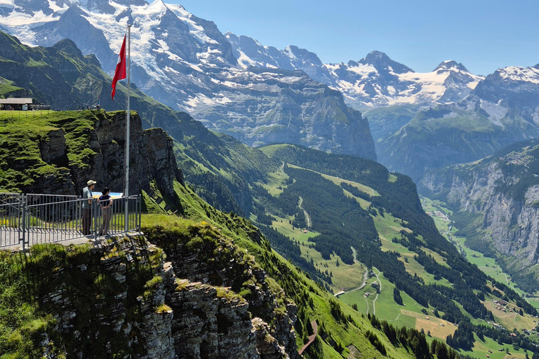 Männlichen : dégustation de fromages et de chocolats au sommet de la montagneMännlichen : Dégustation de fromages et de chocolats au sommet de la montagne