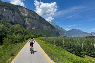 Trento: tour in e-bike tra i vigneti con degustazione di vini