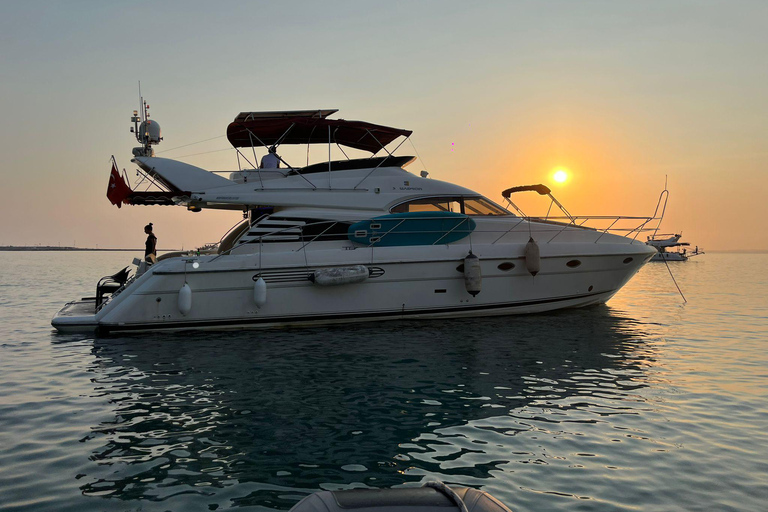 Side: Private Yacht & Sea Boat Cruise with Lunch The private yacht shown in the third picture