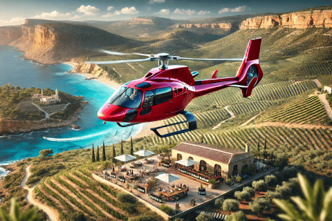 Private Helicopter Ride and Winery Tour