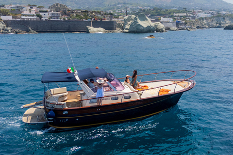Island of Ischia: private full day boat tour on Aprea 12m