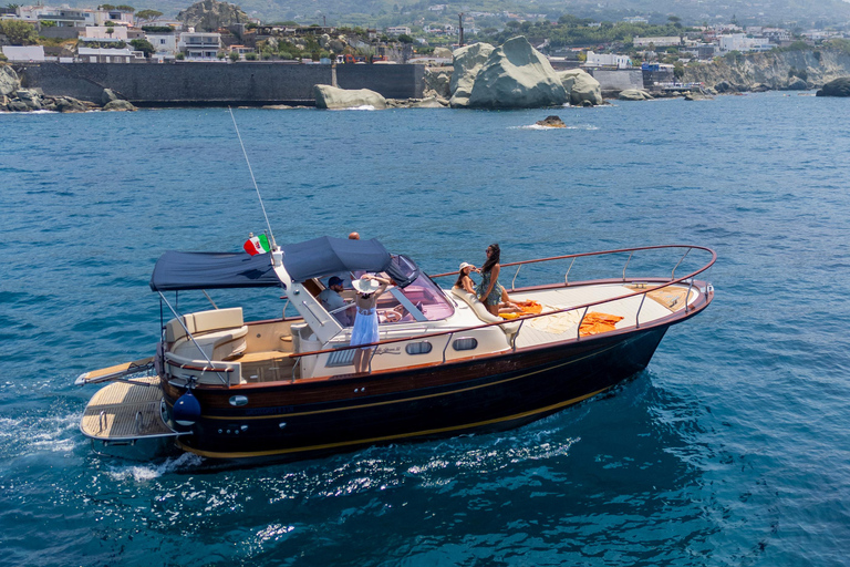 Island of Ischia: private full day boat tour on Aprea 12m