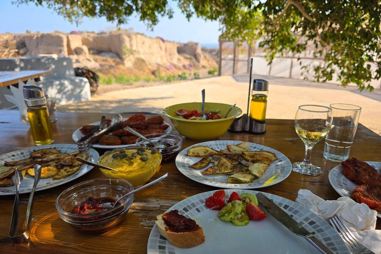 Santorini Family Farm Food & Wine Tour with Cooking Class Cooking lesson Only