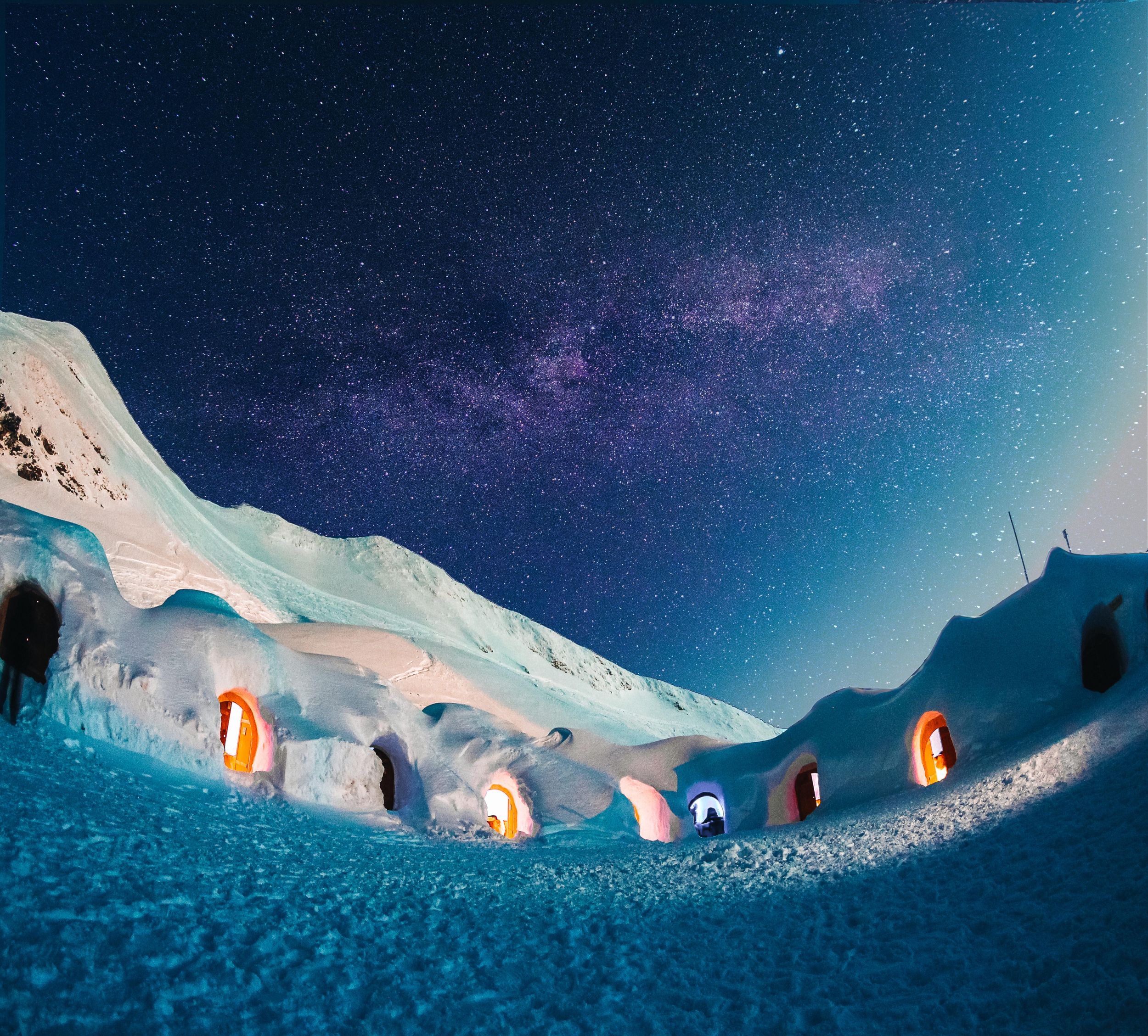 Unvergessliche Übernachtung in der Iglu-Lodge am Nebelhorn