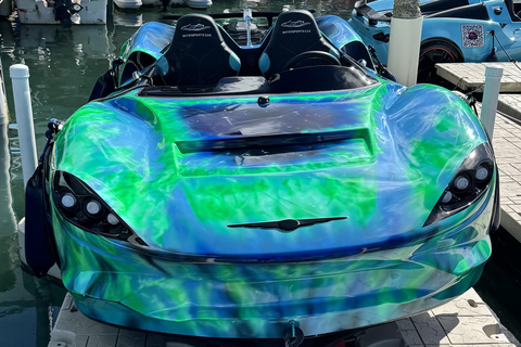 San Juan: JET CAR RIDE-Green McLaren-RideSan Juan: WYNAJEM SAMOCHODÓW ODrzutowych - Green McLaren - 30 minut jazdy