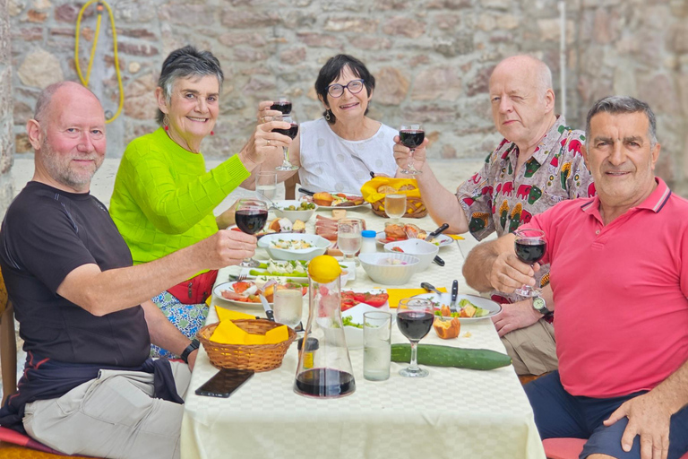 Unique gastro experience with locals in hills above Budva! Unique lunch experience with locals in hills above Budva!