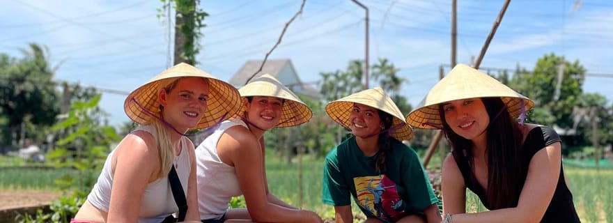 Depuis Hoi An : Cours de cuisine à la ferme biologique