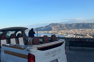 Palermo: CruiserCar Tour durch die Altstadt, Monreale und mehr