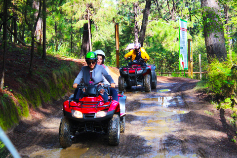 Valle de Bravo: ATV Tour Valle de Bravo: ATV Tour to a lake lost in the mountains