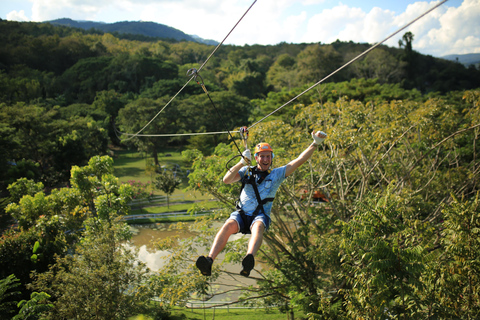 Chiang Mai: Zipline & High Rope without Lunch & Transfer High Rope Course: Program (M) Ticket Only