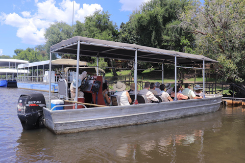 Kasane: Chobe National Park Game Drive and Boat Cruise