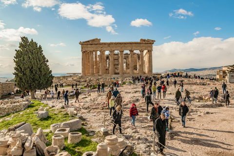 Acropolis of Athens: Shared Guided Tour in Italian