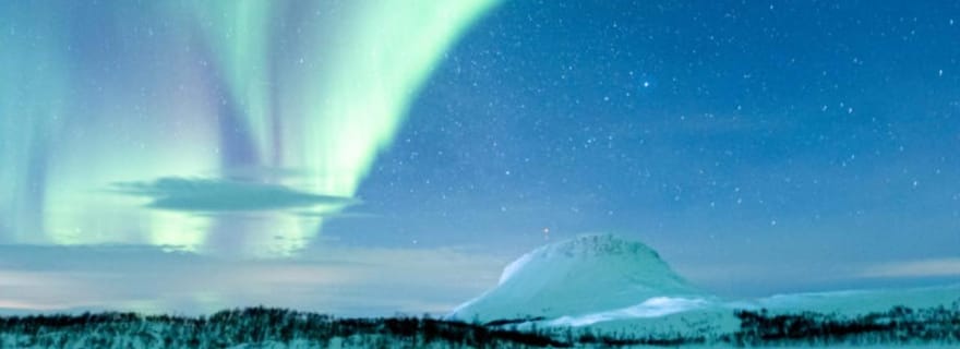 Kilpisjärvi : excursion en motoneige et aurores boréales avec photos