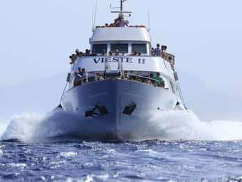 Depuis Trapani : Croisière d'une journée vers Favignana et Levanzo avec déjeuner