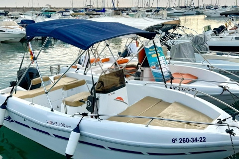 Málaga: capitanea een barco aan de Costa de MálagaAlquiler de barco 1 uur