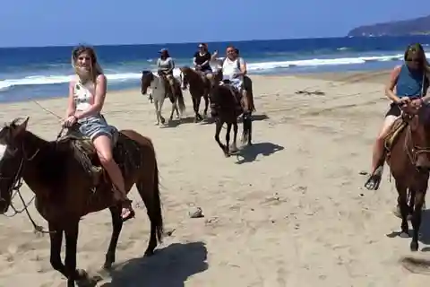 Zihuatanejo: Horseback Riding on the Beach
